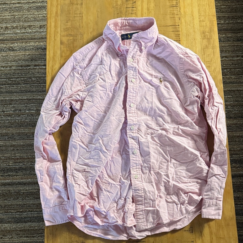 Ralph Lauren Pink Oxford Shirt